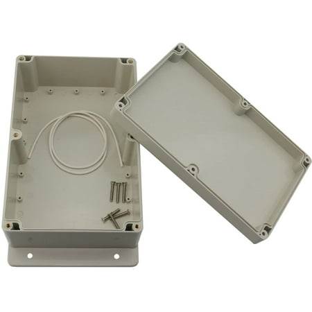 Ogrmar Plastic Dustproof IP65 Junction Box DIY Case Enclosure 8x 8x 5.2 Ogrmar Plastic Dustproof IP65 Junction Box DIY Case Enclosure 8x 8x 5.2